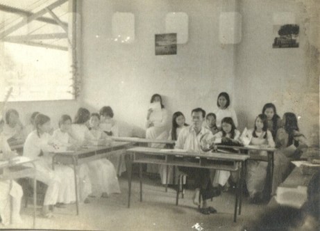 Lớp học năm 1968.