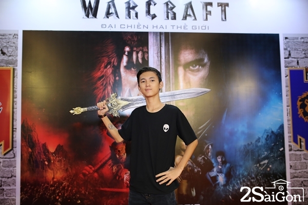 Thịnh Vinh cũng là fan ruột của tựa game Warcraft.