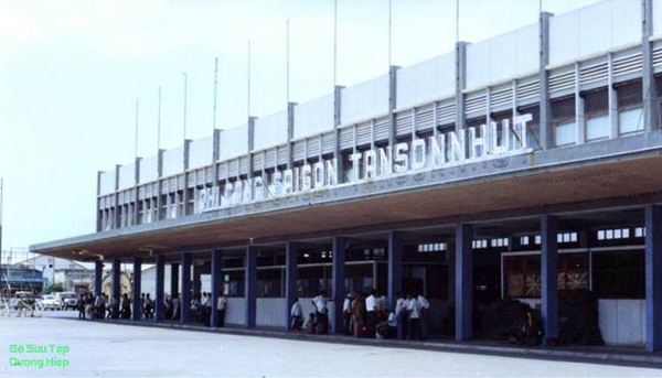 Sân bay Tân Sơn Nhất ngày xưa.