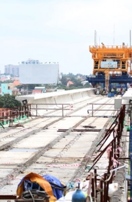 Tuyến metro đầu tiên của TPHCM dần thành hình 4