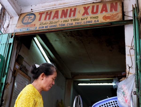 Tiệm hủ tiếu Thanh Xuân hơn 70 năm ở Sài Gòn.
