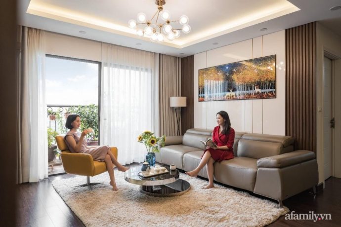 Sự hiện đại và tiện nghi đến từng chi tiết bên trong căn hộ rộng 120m² tại Hà Nội - Ảnh 4.