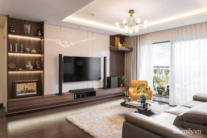 Sự hiện đại và tiện nghi đến từng chi tiết bên trong căn hộ rộng 120m² tại Hà Nội - Ảnh 5.