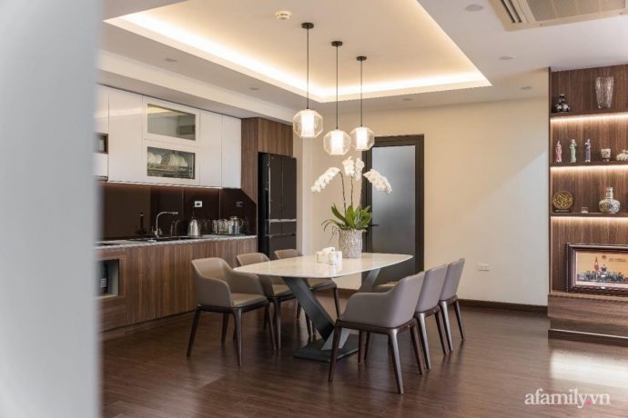 Sự hiện đại và tiện nghi đến từng chi tiết bên trong căn hộ rộng 120m² tại Hà Nội - Ảnh 7.
