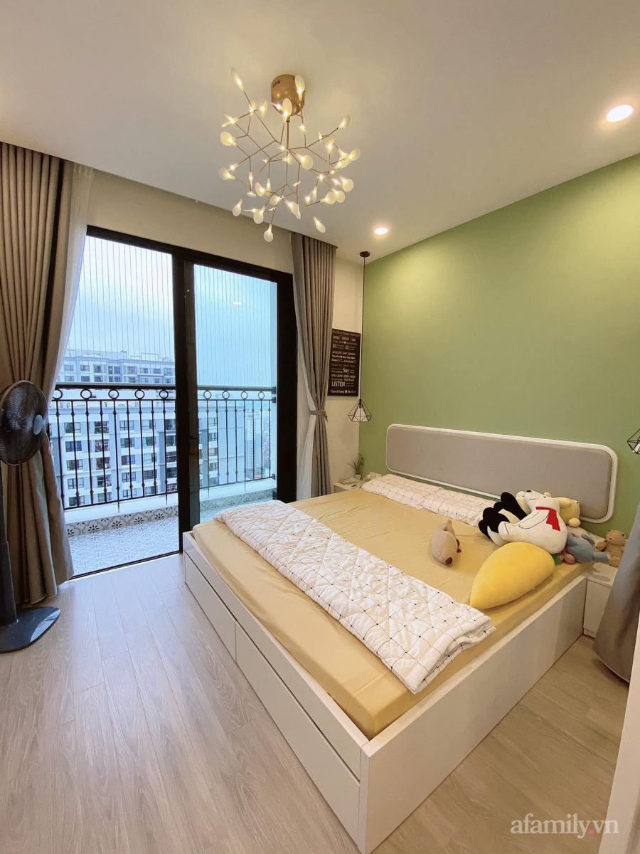 Căn hộ 53m² ở Hà Nội được thiết kế hợp mệnh cả vợ lẫn chồng, hoàn thiện trong 1,5 tháng với chi phí 230 triệu đồng - Ảnh 14.