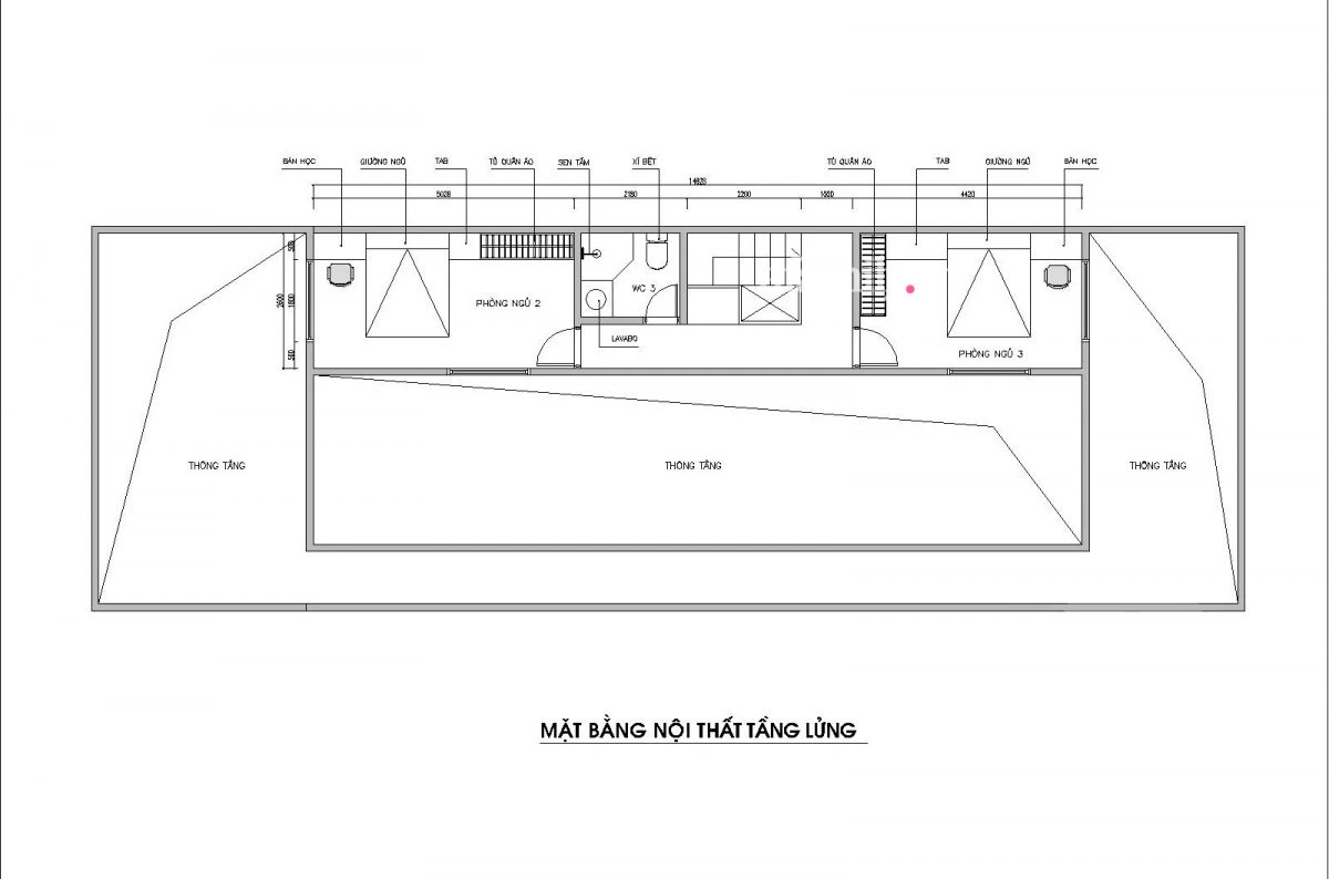 Thiết kế căn nhà 7x20m ở quê với chi phí 200 triệu đồng - Ảnh 2.